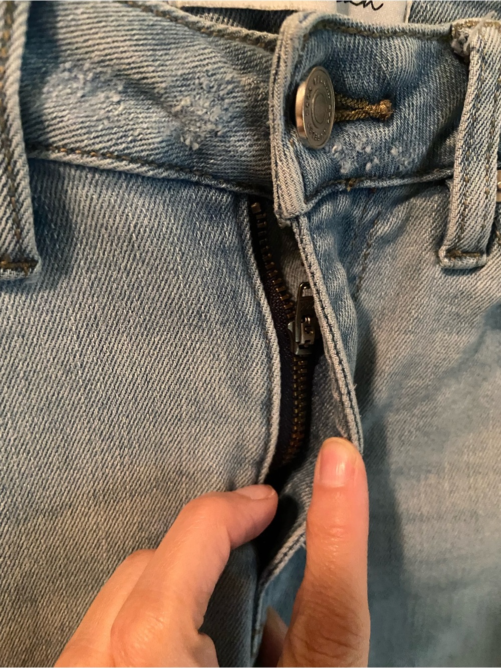 KanCan Light Blue Distressed Flare Jeans - Picture 5 of 8
